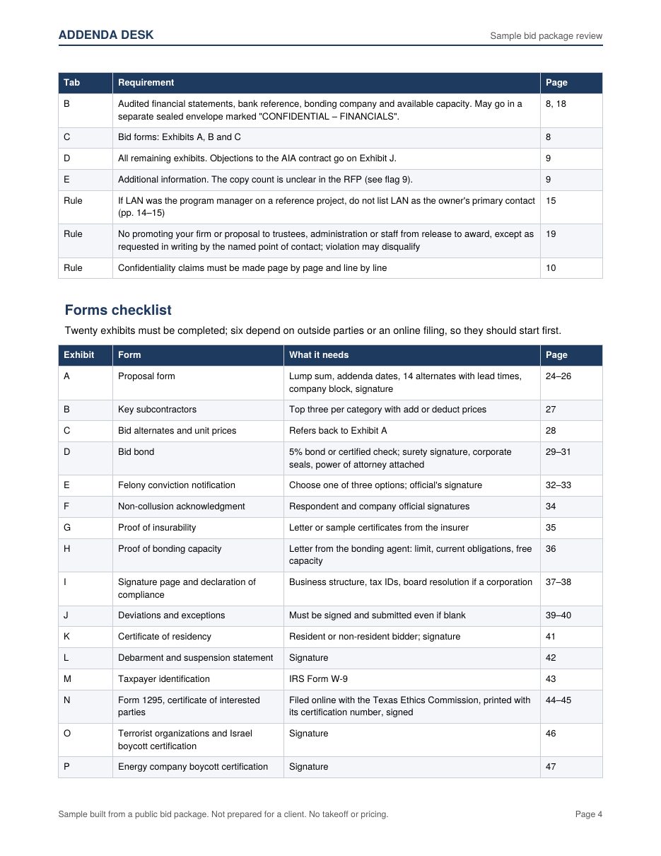 Page 4 of the sample review